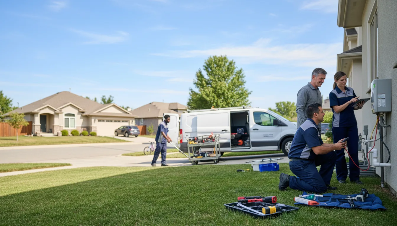 Tankless water heater service in Latonia, KY